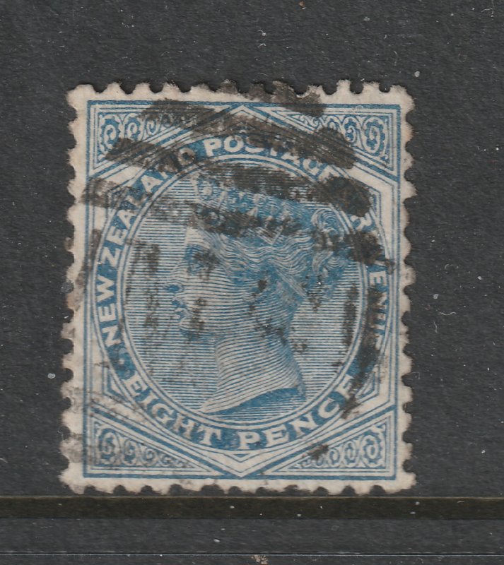 New Zealand a used QV 8d from the 1882 series