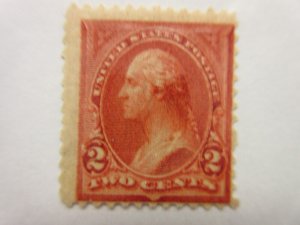 UNITED STATES US Scott 249, CARMINE LAKE, MINT NEVER HINGED LotTina Cat $500