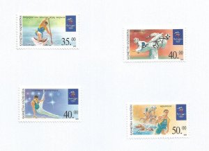 KAZAKHSTAN - 2000 - Sydney Olympics - Perf 4v Set - Mint Lightly Hinged