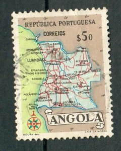 Angola #388 used Single