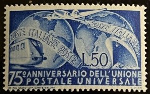 Italy Scott# 514 Unused VF NH Cat $52.50