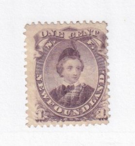 NEWFOUNDLAND # 32 F/VF-MNG 1ct EDWARD PRINCE OF WALES COULD BE LIGHT USED