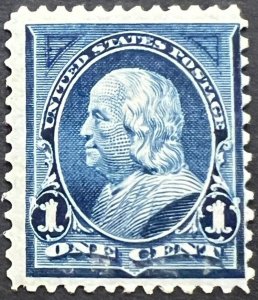 Scott#: 264 - Benjamin Franklin 1¢ 1895 BEP single stamp - MHOG - Lot 3