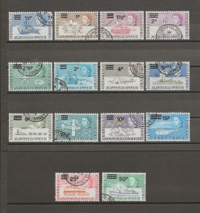 BRITISH ANTARCTIC TERRITORY 1971 SG 24/37 USED Cat £80