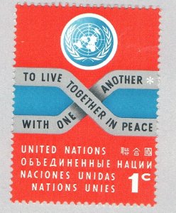 UN NY 104 MNH To live together 1 1962 (BP84317)