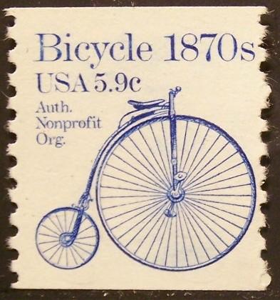 # 1901 MNH 5.9c Bicycle 1870's - (2890)