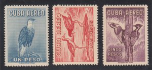 Cuba Scott #C235-C237 MNH