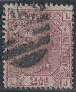 Great Britain , 67, used, plate 6.
