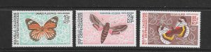 NEW CALEDONIA -  CLEARANCE #C51-3  BUTTERFLIES   MH