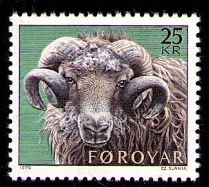 Faroe Islands #42 VF MNH ~ Ram