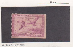 Scott # RW5 - Federal Duck Stamp.1938  MNG Catalogue $75.00