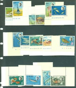 SG 16-30 British Indian Ocean Territory 1968. 5c-10r set of 18. Pristine...