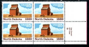 US Scott #2403 Use Correct Zip Code block of 4 LR, NH