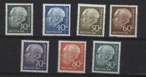 Germany #755 - #761 VF/NH Set