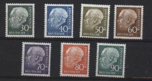 Germany #755 - #761 VF/NH Set