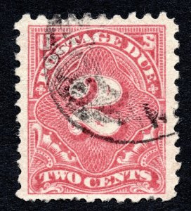 United States 1916 Postage 2¢ Due Stamp #J60  Used CV $75