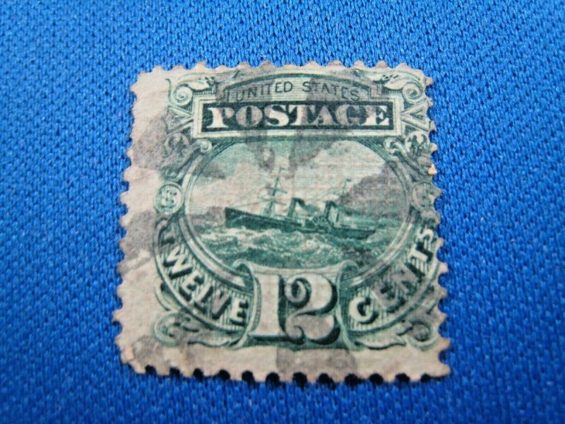 UNITED STATES, 1869 SCOTT #117 -  USED   (#1)   