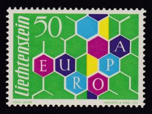 Liechtenstein 1960 Europa Issue VF+/Never Hinged