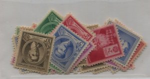 USA  859-93   MNH   85,87,89,92 HINGED