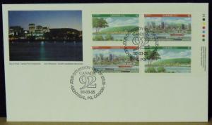 3171   Canada   FDC's   # 1405a, 1406, 1407, 1405a   Canada '92    CV$ 17.55