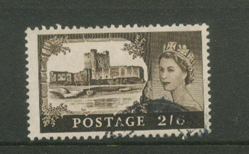 Great Britain QE II  SG 595a  VFU - Bradbury Wilkinson pr...