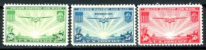 U.S. #C20-C22 MINT OG HR