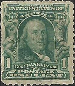 # 300 Blue Green Used Fault Unknown Line Ben Franklin