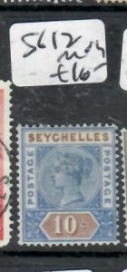 SEYCHELLES QV 10C      SG 12   MOG   P0716H