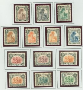 Nyassa #26-38 Unused Single (Complete Set)