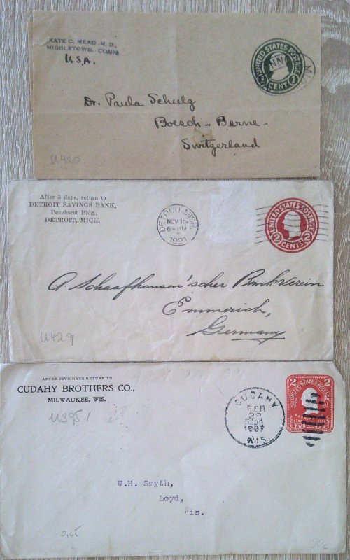 Small Collection - Postal Stationery Lot