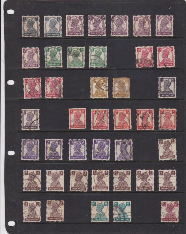 India Stamps Page  Ref 33208