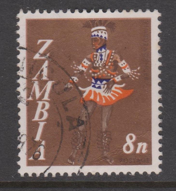 Zambia 1968 Sc#43 Postally Used