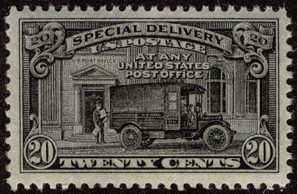 US #E19 SCV $175.00 SUPERB JUMBO mint never hinged,  glazed gum, a super look...