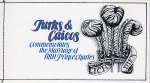 Turks and Caicos 1981 Sc#490 Lady Diana Spencer Wedding BOOKLET