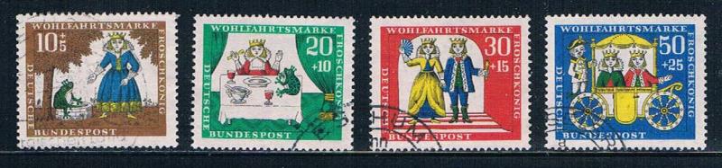 Germany B418-21 Used set Fairy Tales (GI0496P127)+