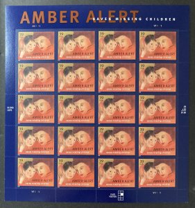 U.S. 2006 #4031 Sheet, Amber Alert, MNH.