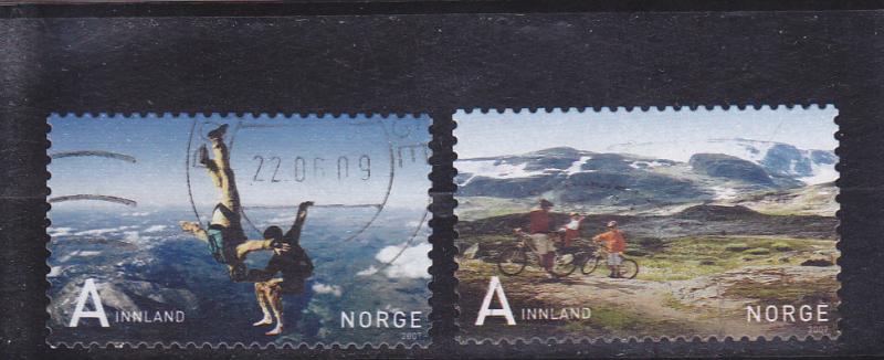 Norway  Scott#  1504-5  Used  (Tourism)