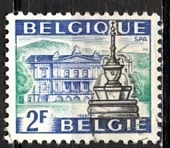 Belgium; 1968: Sc. # 652: Used Single Stamp