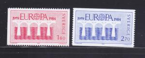 Sweden 1486-1487 Set MNH Europa (B)