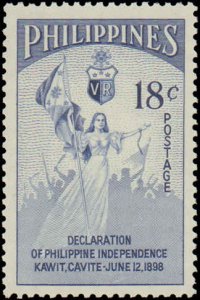 Philippines #615-616, Complete Set(2), 1954, Never Hinged