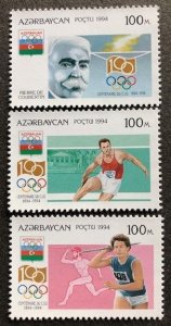 Azerbaijan 474-476 MNH