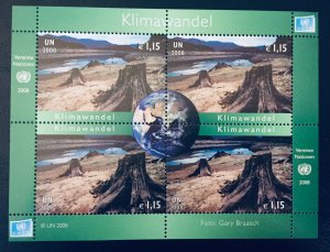 United Nations NY #968-9, Geneva #492-3, Vienna #434-5 Climate Change SS MNH