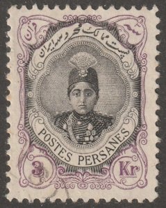 Persia, stamp, Scott#495,  used, hinged,  3kr,