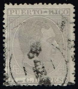 Puerto Rico #68 King Alfonso XII; Used (3.00)