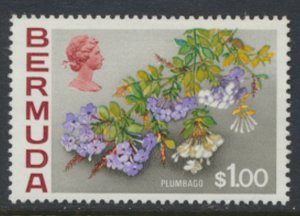 Bermuda  SG 263a SC# 326 MVLH Flowers 1970 see details and scans