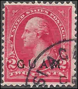 Guam 2 Used... SCV $25.00