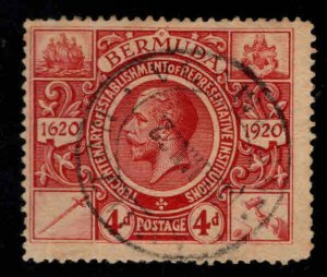 BERMUDA Scott 77 Used KGV stamp CV $37.50