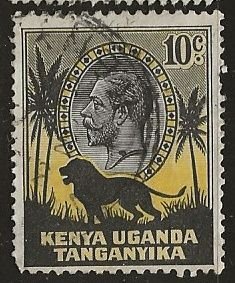 Kenya Uganda  & Tanganyika | Scott # 48 - Used