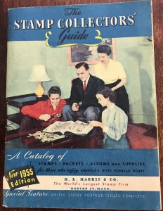 1955 US Postage Stamp Collector’s Guide H E Harris 63 Pages Paperback Used L31