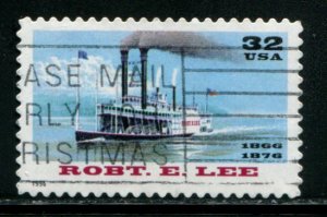 3091 US 32c Riverboats - Robt. E Lee SA, used